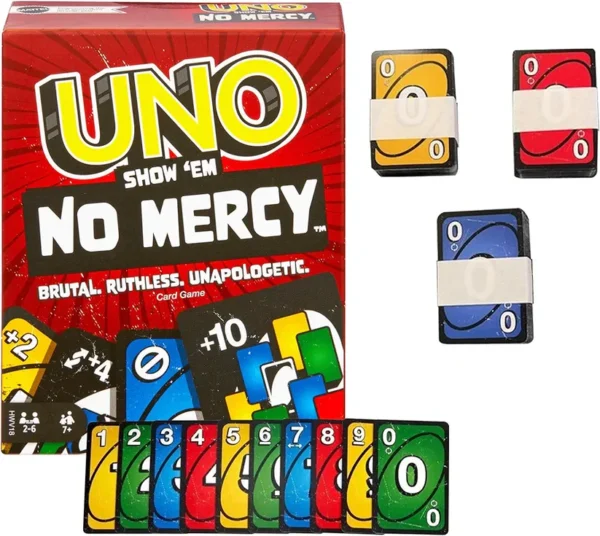Uno No Mercy Cards