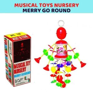 Babies Musical Merry Go Round jhoomer Toy | Hanging Musical Toys for Baby | Baby Boys and Baby Girls Toys | Musical Merry Go Toy